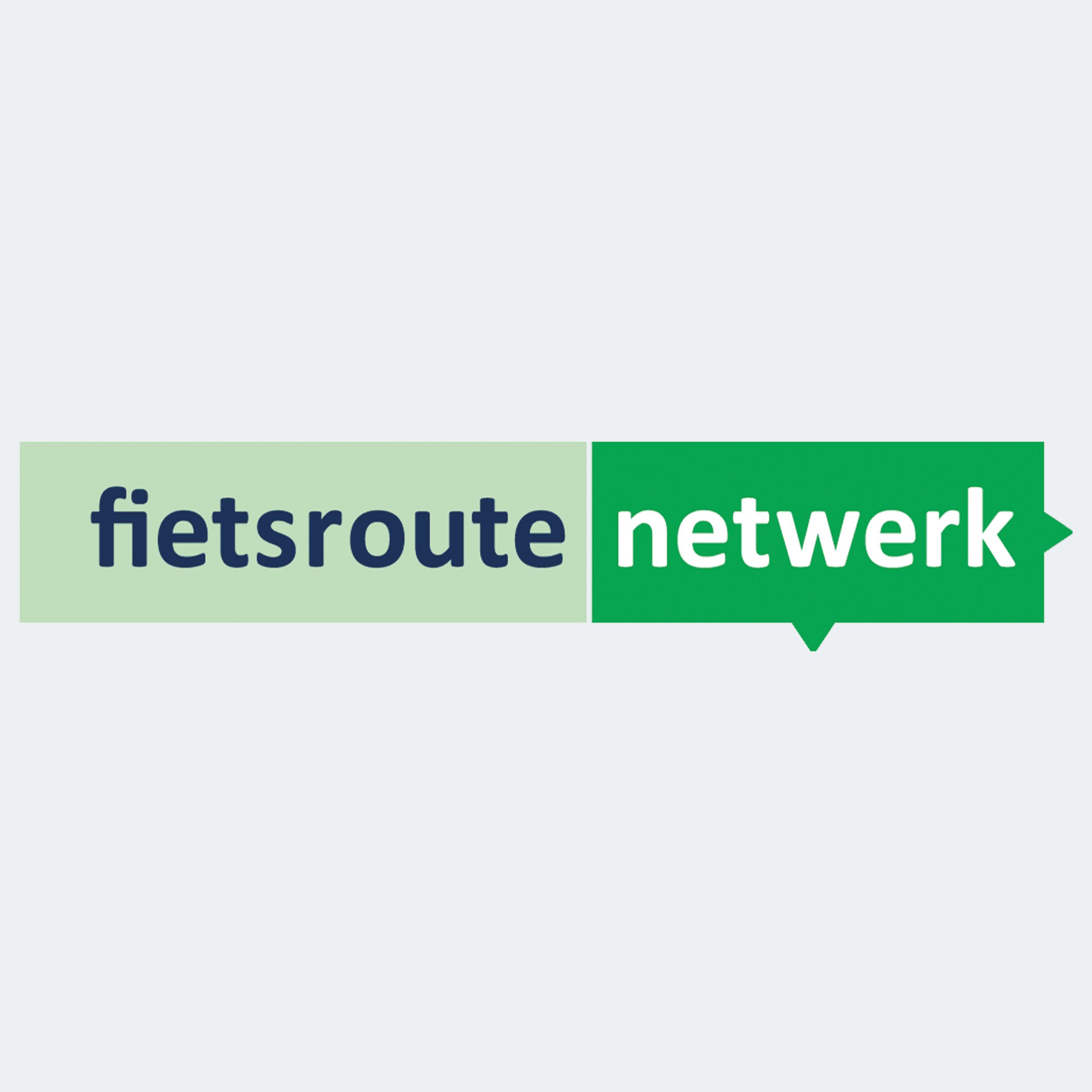 Fietsroute netwerk camping